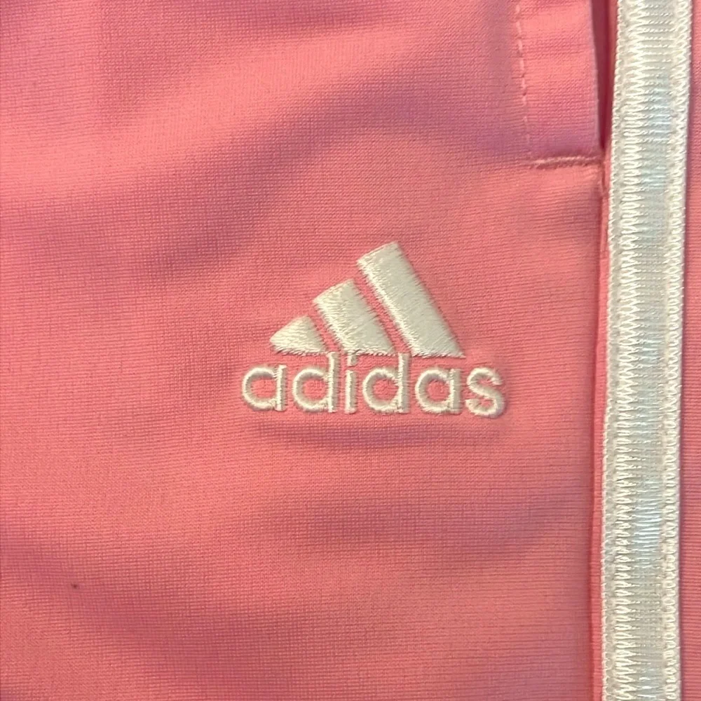 Adidas Pink w/White Stripes Jogger/Track Pants Size 6
